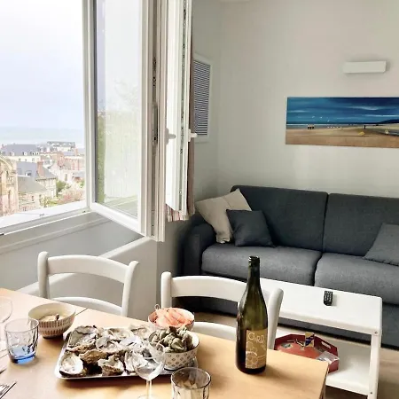 Very Center, Sea View - Private Parking Villers-sur-Mer